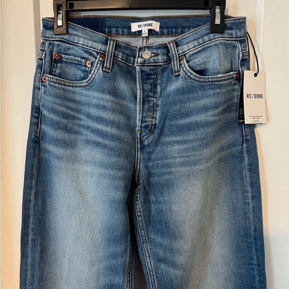 RE/DONE 70s Ultra high-rise wide-leg jeans - Picture 9 of 15